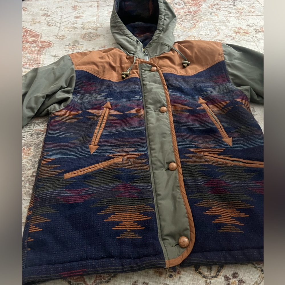 Vintage Nuko Aztec print jacket - Picture 3 of 5